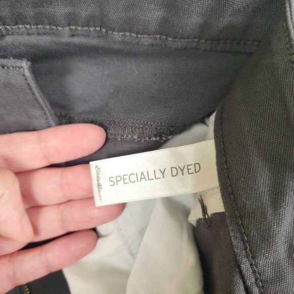 Eddie Bauer Mountain Ops Canvas Stretch Pants Womens Size 8 - Picture 11 of 15
